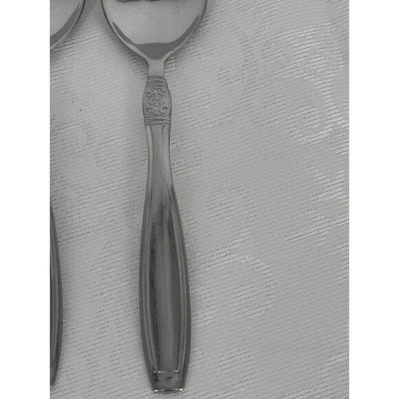 Oneida‎ VISTA Stainless Steel Tablespoon Soup Spoons Set Of 3 - Picture 3 of 5